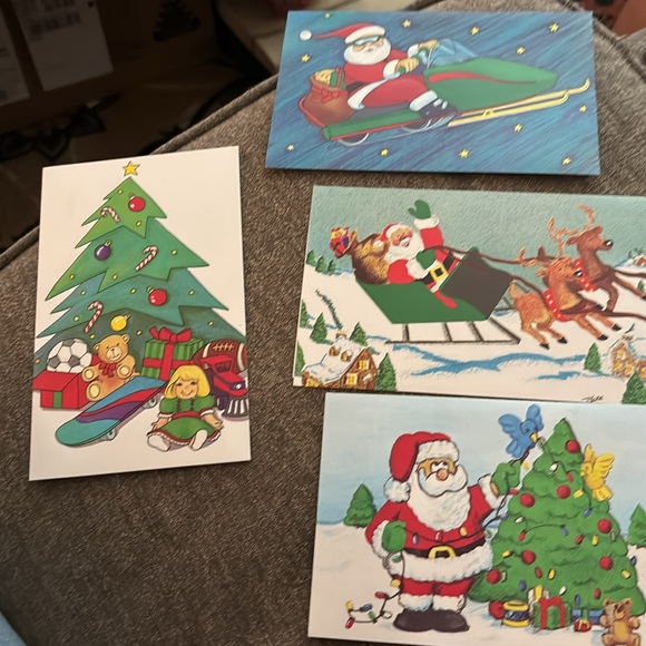 Cleo Christmas Kids Cards 1970s Classroom Project Home School Party Activity - Picture 3 of 6